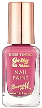 Düfte, Parfümerie und Kosmetik Nagellack - Barry M Gelly Hi Shine Rose Tinted Nail Paint