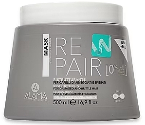 Maske für geschädigtes Haar - Alama Repair Hair Mask — Bild N1