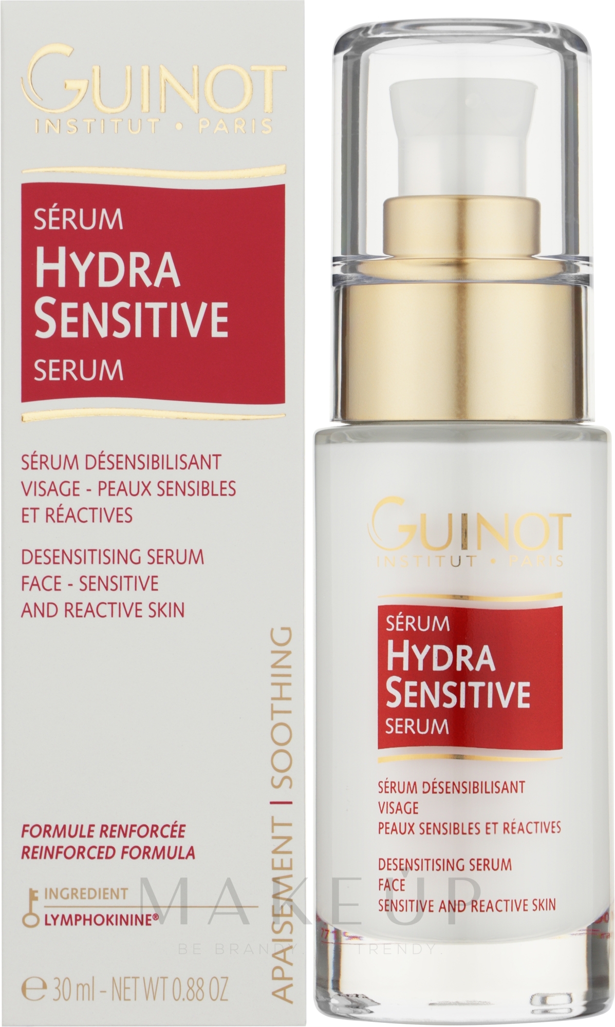 Beruhigendes und feuchtigkeitsspendendes Gesichtsserum für empfindliche Haut - Guinot Hydra Sensitive Face Serum — Bild 30 ml