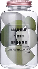 Düfte, Parfümerie und Kosmetik Make-up-Schwamm-Set grün - Make-Up Studio