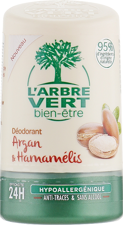 Deodorant mit Argan- und Hamamelisextrakten - L'Arbre Vert Deodorant — Bild N1