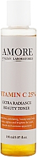 Düfte, Parfümerie und Kosmetik Konzentriertes Tonikum mit Vitamin C für strahlende Haut - Amore Vitamin C 25% Extra Beauty Toner