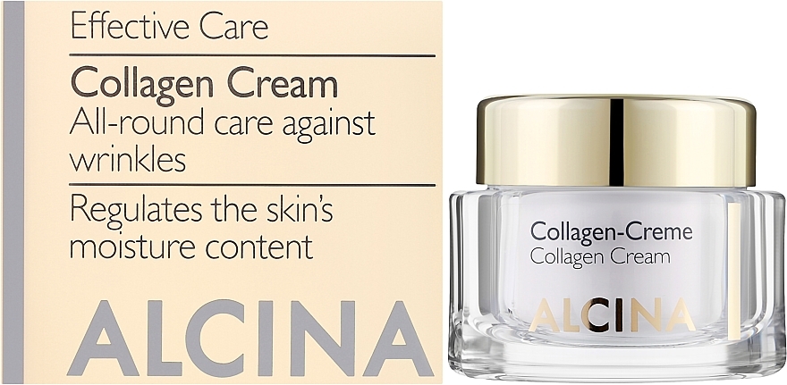 Anti-Aging Gesichtscreme mit Kollagen - Alcina E Collagen Creme — Bild N1
