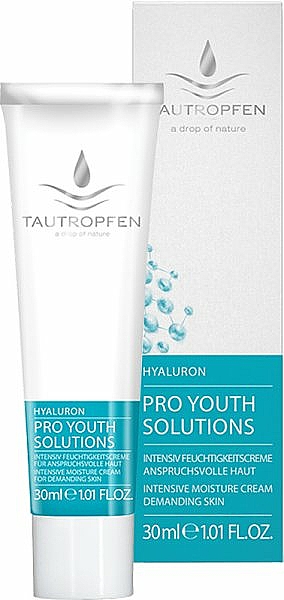 Intensiv feuchtigkeitsspendende Gesichtscreme - Tautropfen Hyaluron Pro Youth Solutions — Bild N1