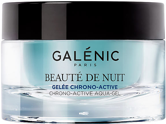 Pflegendes und feuchtigkeitsspendendes Gesichtscreme-Gel für die Nacht - Galenic Beaute De Nuit Chrono-Active Aqua-Gel — Bild N1
