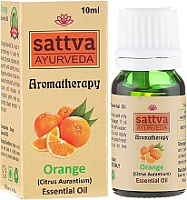 Düfte, Parfümerie und Kosmetik Ätherisches Orangeöl - Sattva Ayurveda Orange Essential Oil