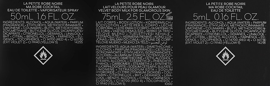 Guerlain La Petite Robe Noire - Duftset (Eau de Toilette 50ml + Eau de Toilette 5ml + Körpermilch 75ml)  — Bild N3