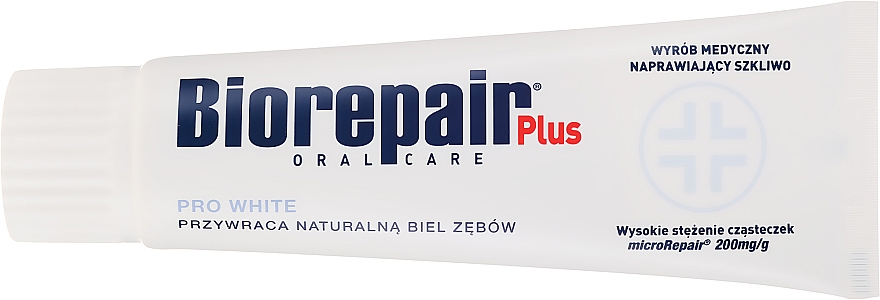 Aufhellende Zahnpasta Plus Pro White - BioRepair Plus PRO White — Bild N2