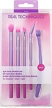 Düfte, Parfümerie und Kosmetik Augen-Make-up-Pinselset - Real Techniques Eye Love Drama Makeup Brush Kit