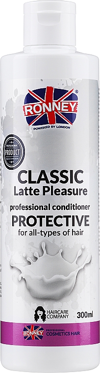 Schützender Conditioner für alle Haartypen - Ronney Professional Classic Latte Pleasure Protective Conditioner — Bild N1