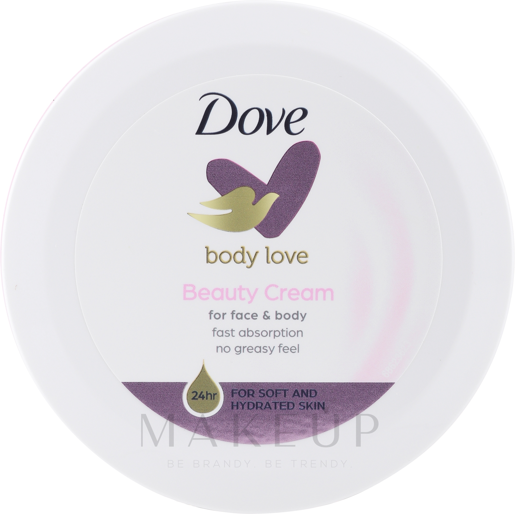Feuchtigkeitsspendende und nährende Körper- und Gesichtscreme - Dove Body Care — Bild 150 ml