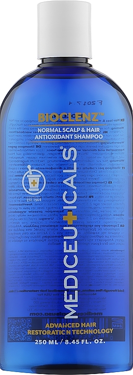 Shampoo für Männer gegen Haarausfall - Mediceuticals Advanced Hair Restoration Technology Bioclenz — Bild N2