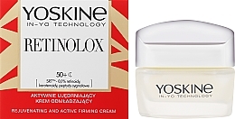 Verjüngende und aktiv straffende Creme - Yoskine Retinolox 50+ Rerjuvenating And Active Firming Cream  — Bild N1