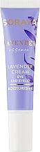Feuchtigkeitsspendende Augen- und Augenlidcreme mit Lavendelduft - Soraya Lavender Essence — Bild N1