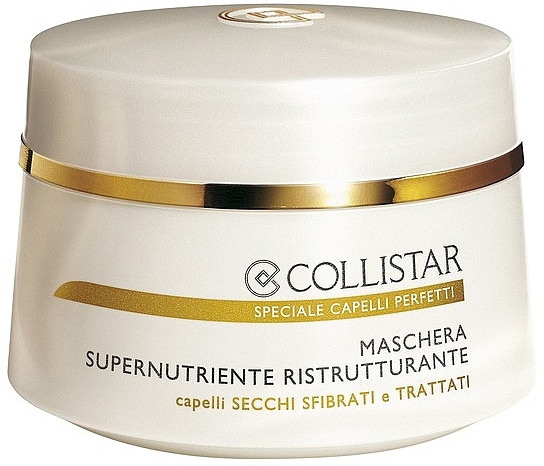 Pflegende Haarmaske für trockenes Haar - Collistar Supernourishing Restorative Mask — Bild N1