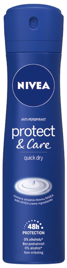 NIVEA Protect & Care Antyperspirant - Deospray Antitranspirant — Foto 150 ml
