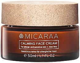 Düfte, Parfümerie und Kosmetik Beruhigende Gesichtscreme - Micaraa Calming Face Cream Bio Aloe Vera