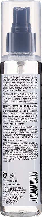 Haarspray zum schnelleren Trocknen - Color WOW Speed Dry Blow-Dry Spray — Bild N2