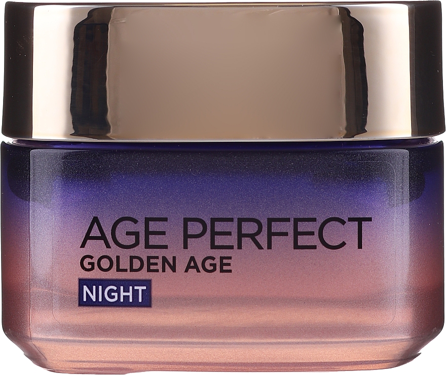 Stärkende Anti-Aging Nachtcreme - L'Oreal Paris Age Perfect Golden Age Night Cream — Bild N6