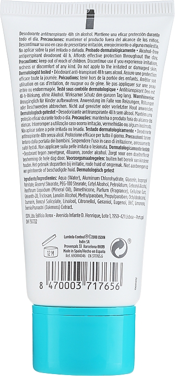 Deocreme - Isdin Lambda Control Deodorant Cream — Bild N2