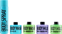Körperpflegeset - Mades Cosmetics (Duschgel 2x100ml + Körpermilch 2x100ml + Körperspray 100ml) — Bild N2