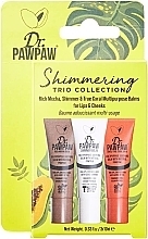 Düfte, Parfümerie und Kosmetik Set - Dr. PAWPAW Shimmering Trio Collection (3 x balm/10ml)