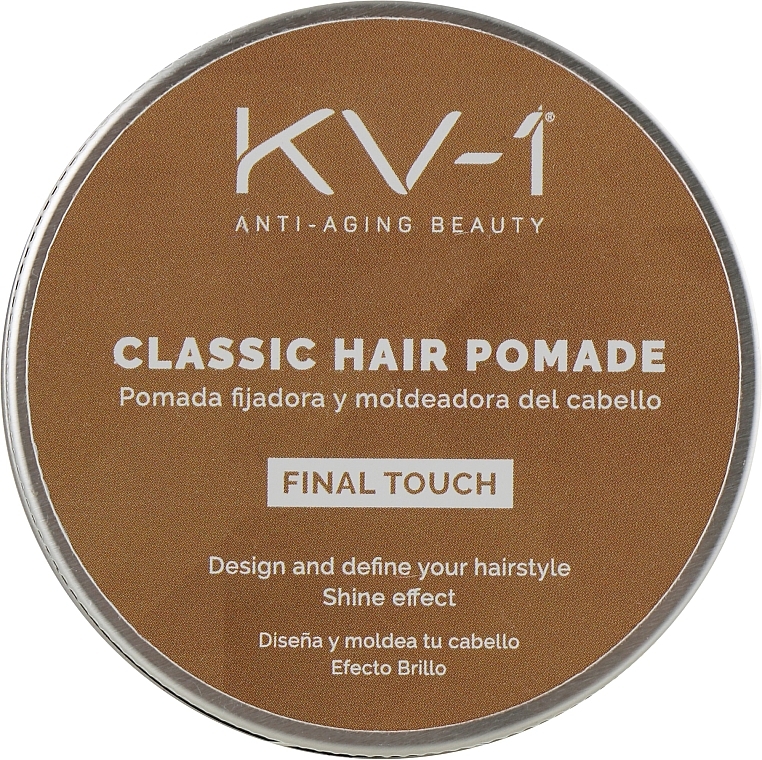 Klassische glänzende Haarpomade - KV-1 Final Touch Classic Hair Pomade — Bild N1