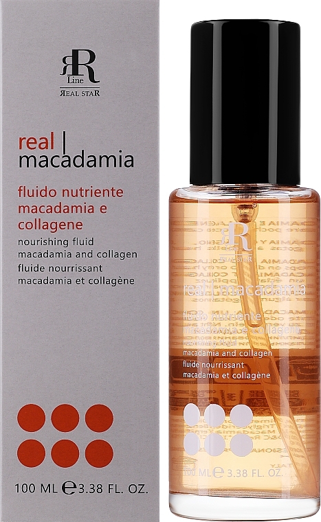 Haarfluid mit Macadamiaöl und Kollagen - RR Line Macadamia Star — Bild N3