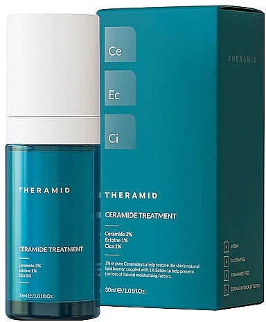 Feuchtigkeitsspendendes Gesichtsserum - Theramid Ceramide Treatment — Bild N1
