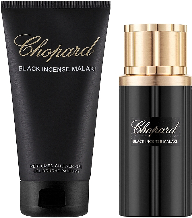 Chopard Black Incense Malaki - Duftset (Eau de Parfum 80 ml + Duschgel 150 ml)  — Bild N2