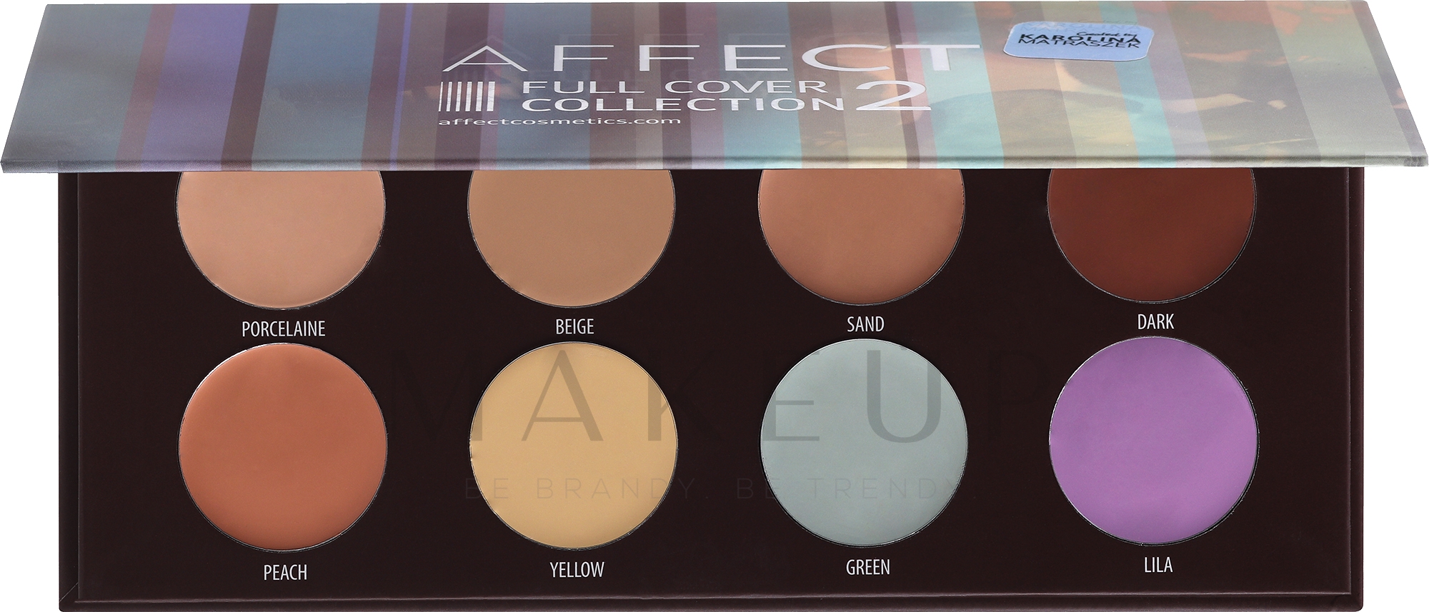Gesichtsconcealer-Palette - Affect Cosmetics Full Cover Collection 2 — Bild 8 x 2.7 g