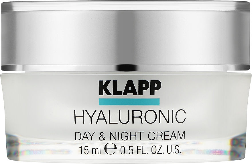 Tages- und Nachtcreme für das Gesicht - Klapp Hyaluronic Day & Night Cream (Mini) — Bild N1