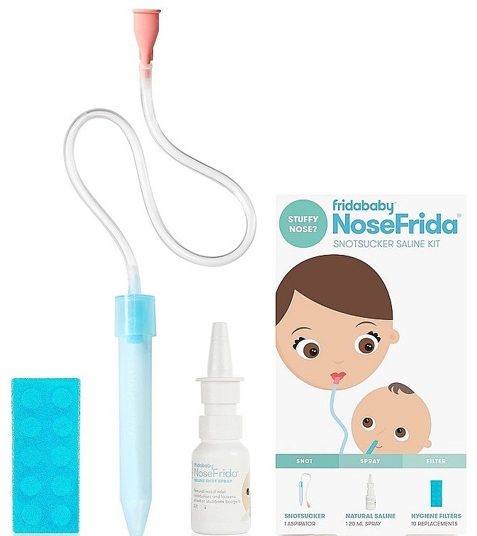 Set - Frida Baby NoseFrida Snotsucker Saline Kit — Bild N1