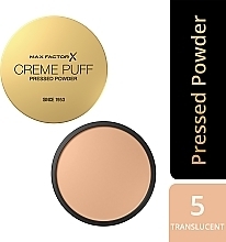 Kompaktes Puder 14 g - Max Factor Creme Puff Pressed Powder — Bild N5