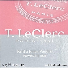 Gesichtsrouge - T. LeClerc Powder Blush — Bild N5