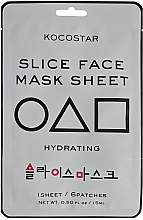 Düfte, Parfümerie und Kosmetik Gesichtsmaske - Kocostar Slice Face Mask Sheet Hydrating