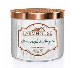 Düfte, Parfümerie und Kosmetik Kringle Candle Farmhouse Green Apple & Arugula - Duftkerze Green Apple Arugula