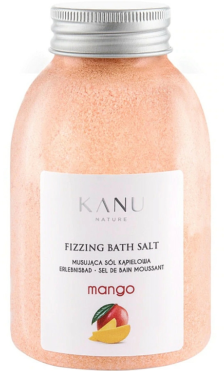 Entspannendes Badesalz mit Mango - Kanu Nature Mango Fizzing Bath Salt — Bild N1