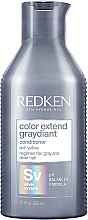 Farbanlagernder Conditioner für silbernes und graues Haar - Redken Color Extend Graydiant Conditioner — Bild N1