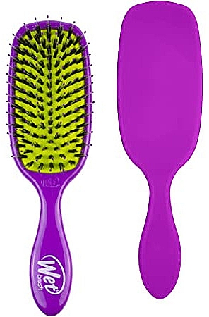 Haarbürste - Wet Brush Shine Enhancer Care Purple — Bild N4