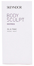 Gesichtstonikum-Öl zum Abnehmen für die Nacht - Skeyndor Body Sculpt Oil & Tonic Night — Bild N2