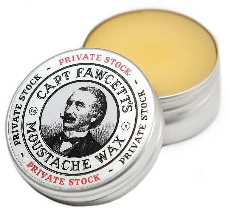 Schnurrbartwachs - Captain Fawcett Private Stock Moustache Wax — Bild N1