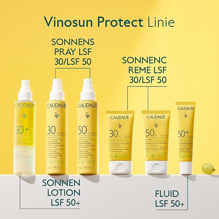 Sonnenschutzcreme SPF50 - Caudalie Vinosun High Protection Cream SPF50 — Bild N7