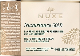 Pflegendes Anti-Aging Creme-Öl für trockene und altersbedingt beanspruchte Haut - Nuxe Nuxuriance Gold Nutri-Fortifying Oil-Cream — Bild N2