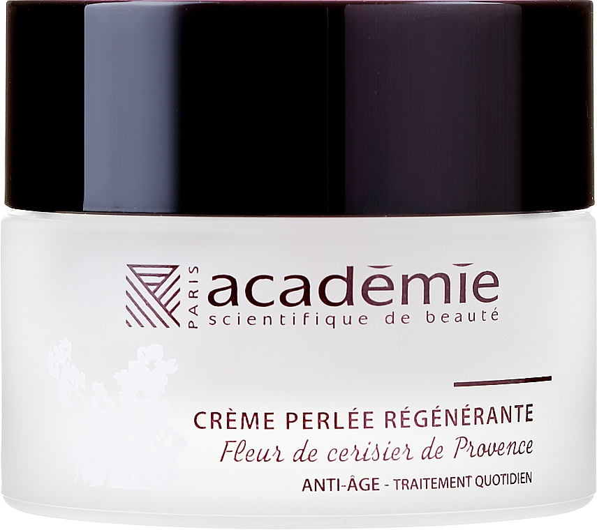 Regenerierende Gesichtscreme mit Perlen und Kirschblüte - Academie Regenerating Pearly Cream — Bild N2