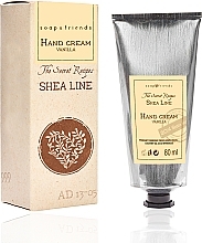 Handcreme Vanille - Soap&Friends Shea Line Hand Cream Vanilla — Bild N1