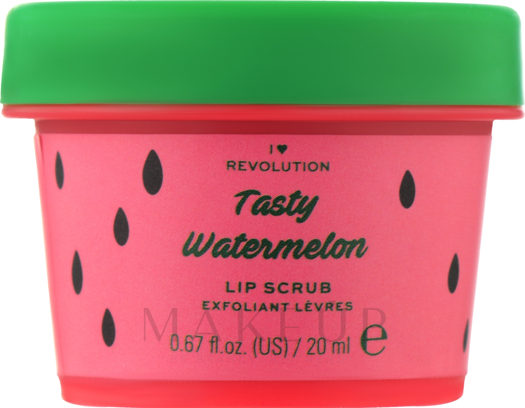 Lippenpeeling Wassermelone - I Heart Revolution Tasty Watermelon Lip Scrub — Bild 20 ml