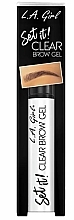 Transparentes Brauengel - L.A. Girl Set It! Clear Brow Gel — Bild N2