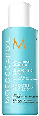 Glättendes, beruhigendes und farbschützendes Shampoo mit Arganöl - MoroccanOil Smoothing Shampoo (Mini) — Bild N1