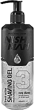 Düfte, Parfümerie und Kosmetik Rasiergel für alle Hauttypen No.3 - Nishman Shaving Gel No.3 Fresh Active
